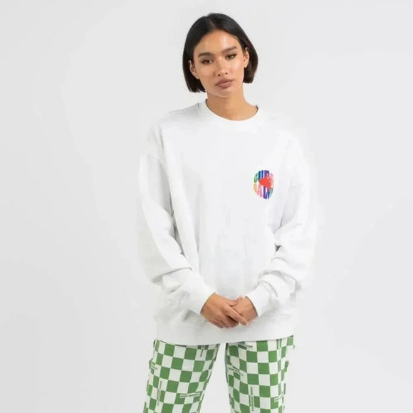 Guess x J Balvin Amor Crewneck Sweatshirt NWT - Picture 2 of 8